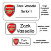 Picture of Football Team Labels