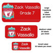 Picture of Football Team Labels