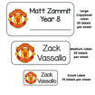 Picture of Football Team Labels