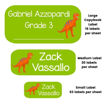 Picture of Labels for Boys