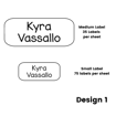 Picture of Iron on Labels