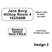 Picture of Iron on Labels