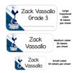 Picture of Football Team Labels