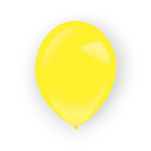 Picture of LATEX BALLOONS YELLOW 5 INCH