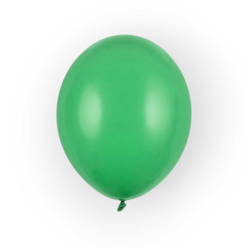 Picture of LATEX BALLOONS SOLID EMERALD GREEN 5 INCH