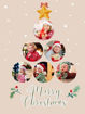 Picture of Personalised Christmas Card (Ref 6)