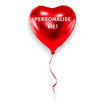 Picture of FOIL BALLOON HEART RED 18 INCH
