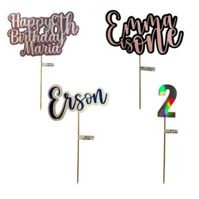 Picture for category Personalised Cake Toppers