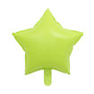 Picture of PASTEL LIME STAR FOIL BALLOON 18 INCH