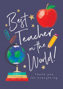 Picture for category Thank You Teacher Cards