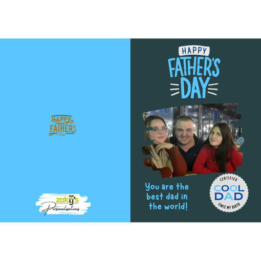 Picture of FATHER'S DAY PERSONALISED CARD 5