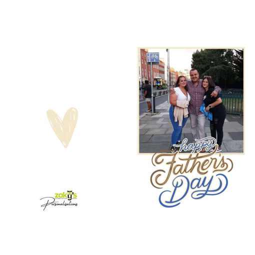 Picture of FATHER'S DAY PERSONALISED CARD 6